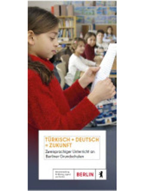 Flyer Türkisch-Deutsch in deutscher Sprache