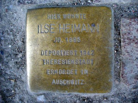 Stolperstein für Ilse Heimann
