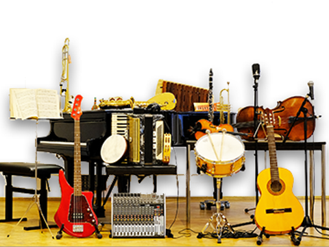 Verschiedene Instrumente