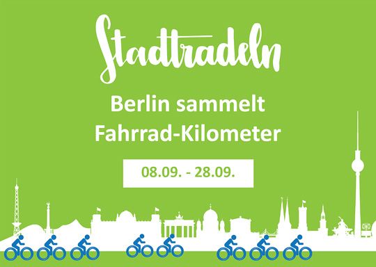 STADTRADELN - Berlin sammelt Fahrrad-Kilometer