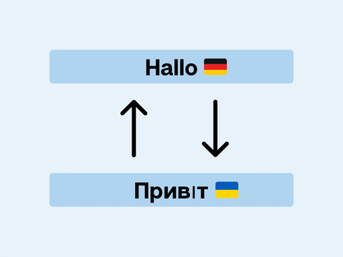 Übersetzung Deutsch Ukrainisch