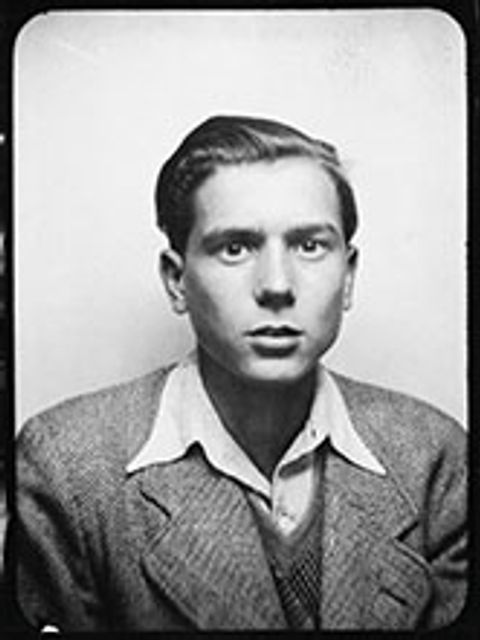 Passfoto von Leopold Chones [Chans] als Zwangsarbeiter bei Ehrich & Graetz AG, Berlin zwischen 1940 und Februar 1943 