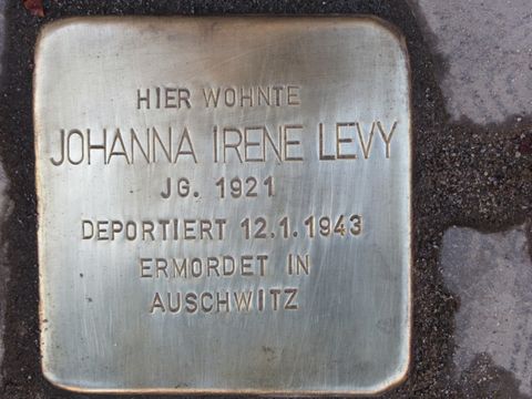 Stolperstein Johanna Irene Levy