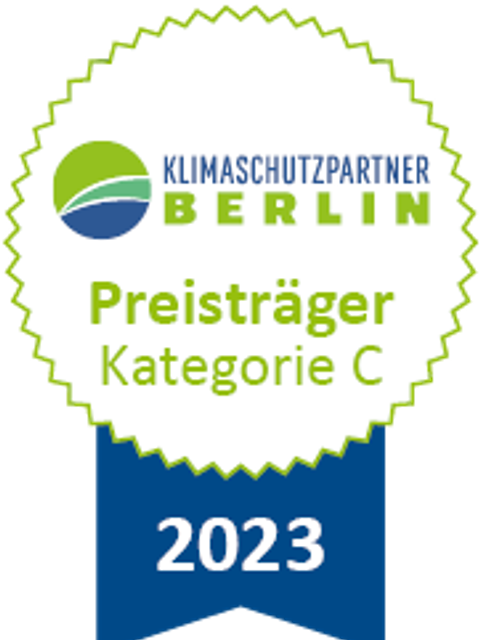 Preisträger des Klimaschutzpartner Berlin-Wettbewerbs 2023, Kategorie C