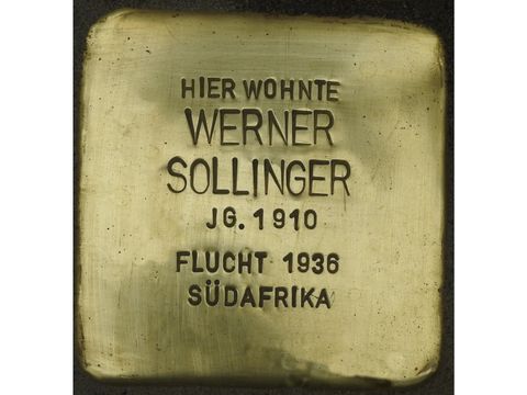 Stolperstein Werner Sollinger