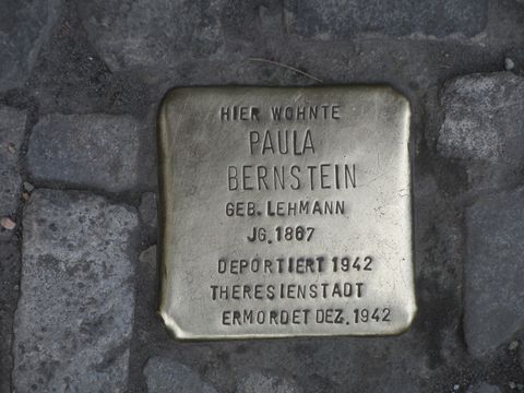 Stolperstein Paula Bernstein