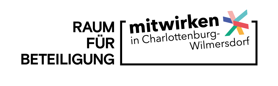 Logo Raum für Beteiligung CW: mitwirken in Charlottenburg-Wilmersdorf
