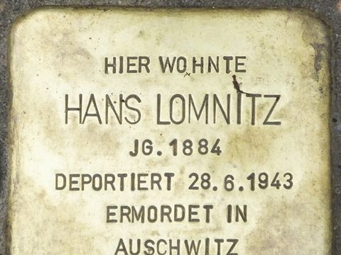 Stolperstein Hans Lomnitz