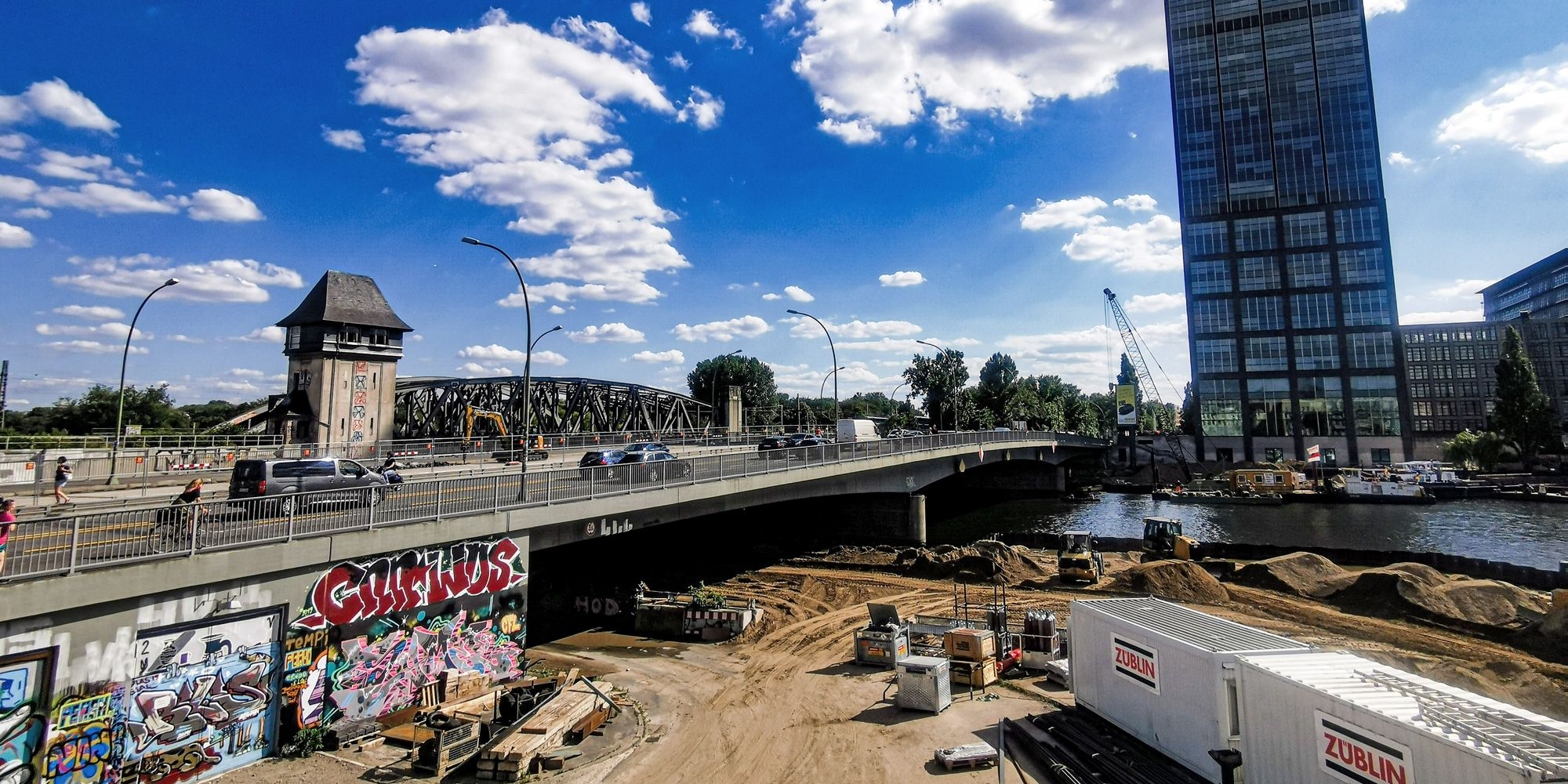 Elsenbrücke im Juli 2020