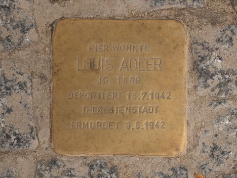 Stolperstein Louis Adler
