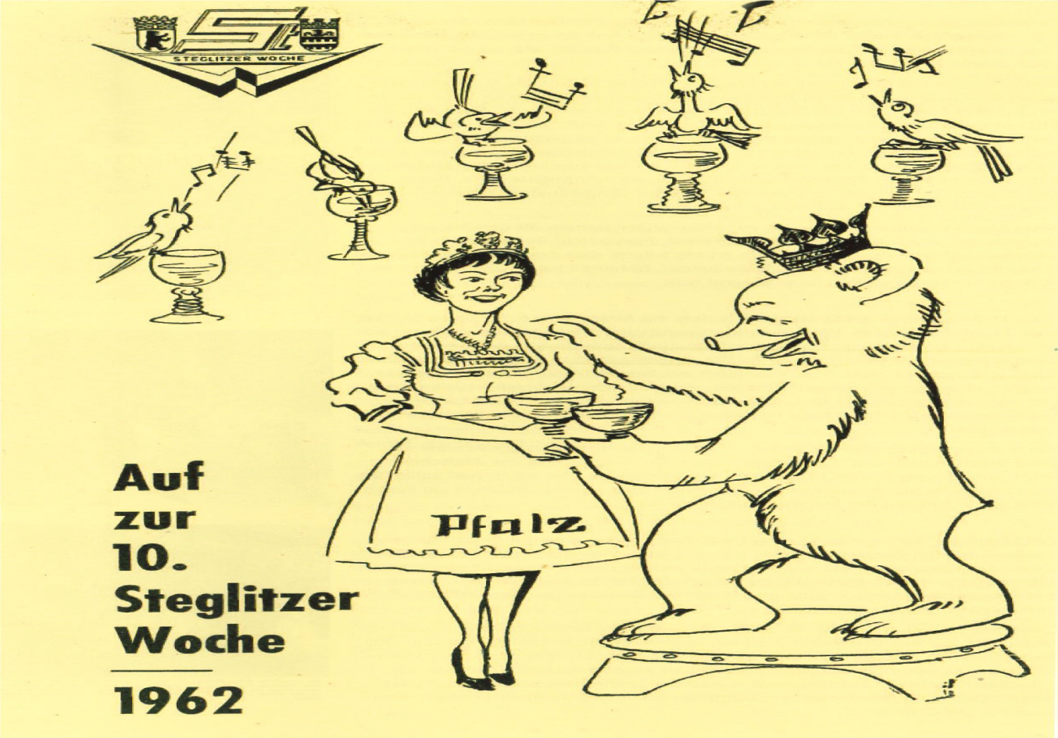 Festplakat Steglitzer Woche 1962 