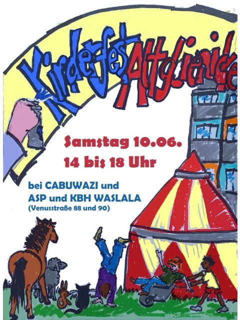 Bildvergrößerung: Plakat Kinderfest Altglienicke
