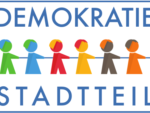 Logo Demokratieförderung im Stadtteil