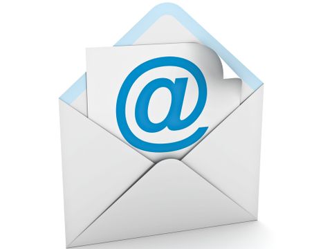 Briefumschlag mit E-Mail-Symbol