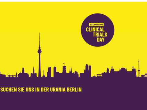 Logo der Partner zum Internationalen Tag der Klinischen Studien