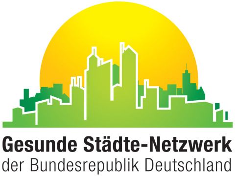 Logo des Gesunde Städte-Netzwerks der Bundesrepublik Deutschland