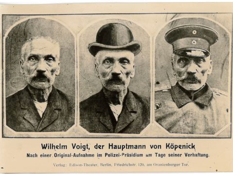 Wilhelm Voigt Postkarte