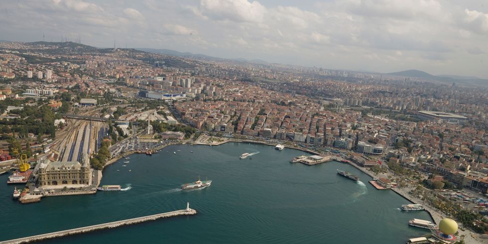 Luftbildaufnahme Kadıköy