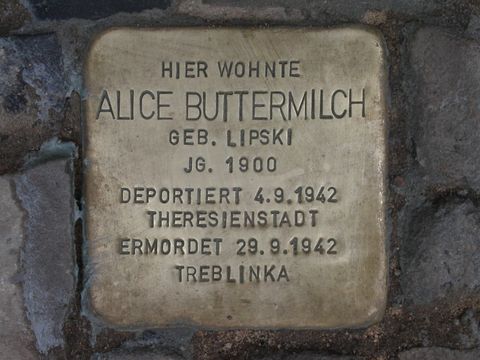Stolperstein Alice Buttermilch