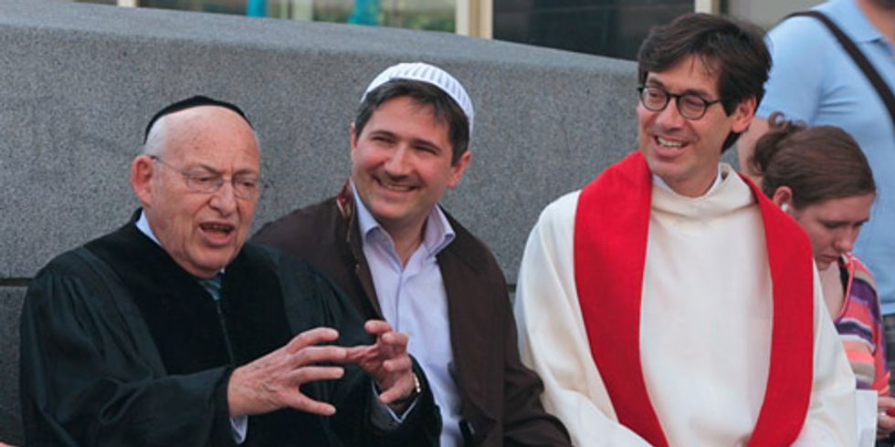 Rabbiner Tovia Ben Chorin, Imam Kadir Sanci und Pfarrer Gregor Hohberg