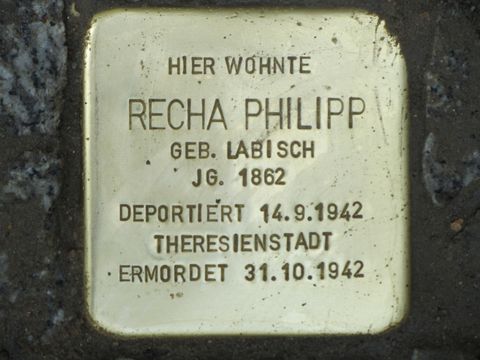 Stolperstein Recha Philipp