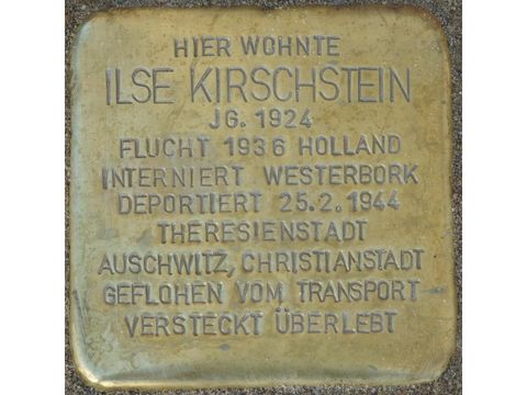 Bildvergrößerung: Stolperstein für Ilse Kirschstein