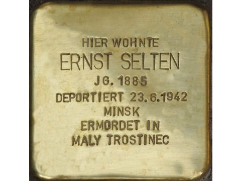Stolperstein Ernst Selten 