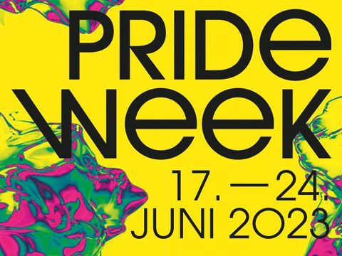 Plakat "1. Marzahner Pride-Week"