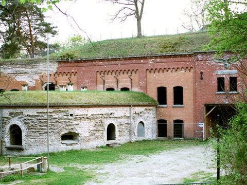 Ansicht des Fort Hahneberg