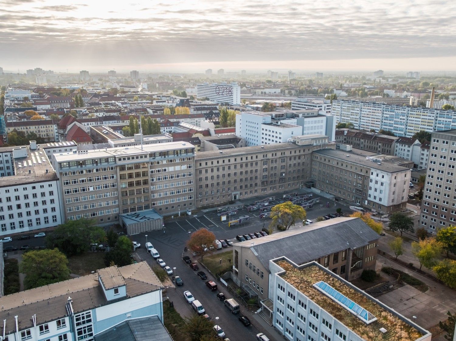 Das Gelände des Campus für Demokratie in Berlin-Lichtenberg