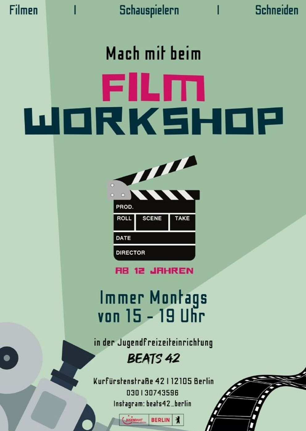 Plakat zm Film Workshop