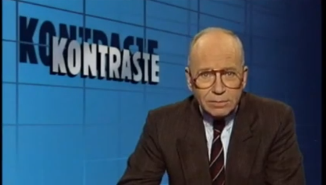 Jürgen Engert moderierte die ARD-Sendung KONTRASTE