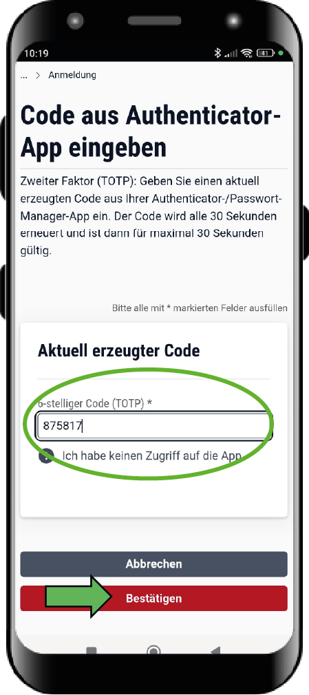 BA-Secure App 2FA 05