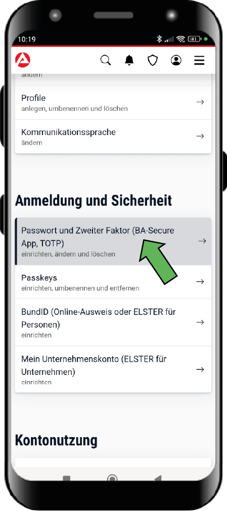 BA-Secure App 2FA 09