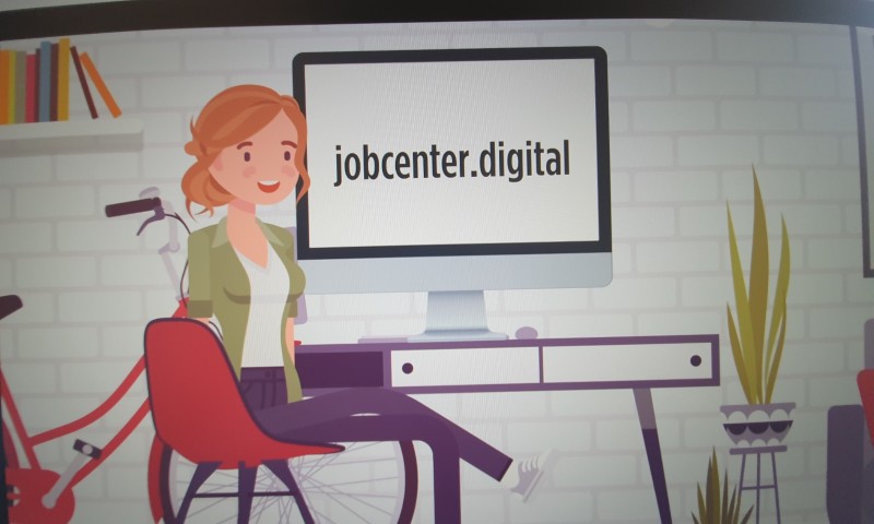 Vorschaubild zum Erklärvideo jobcenter.digital