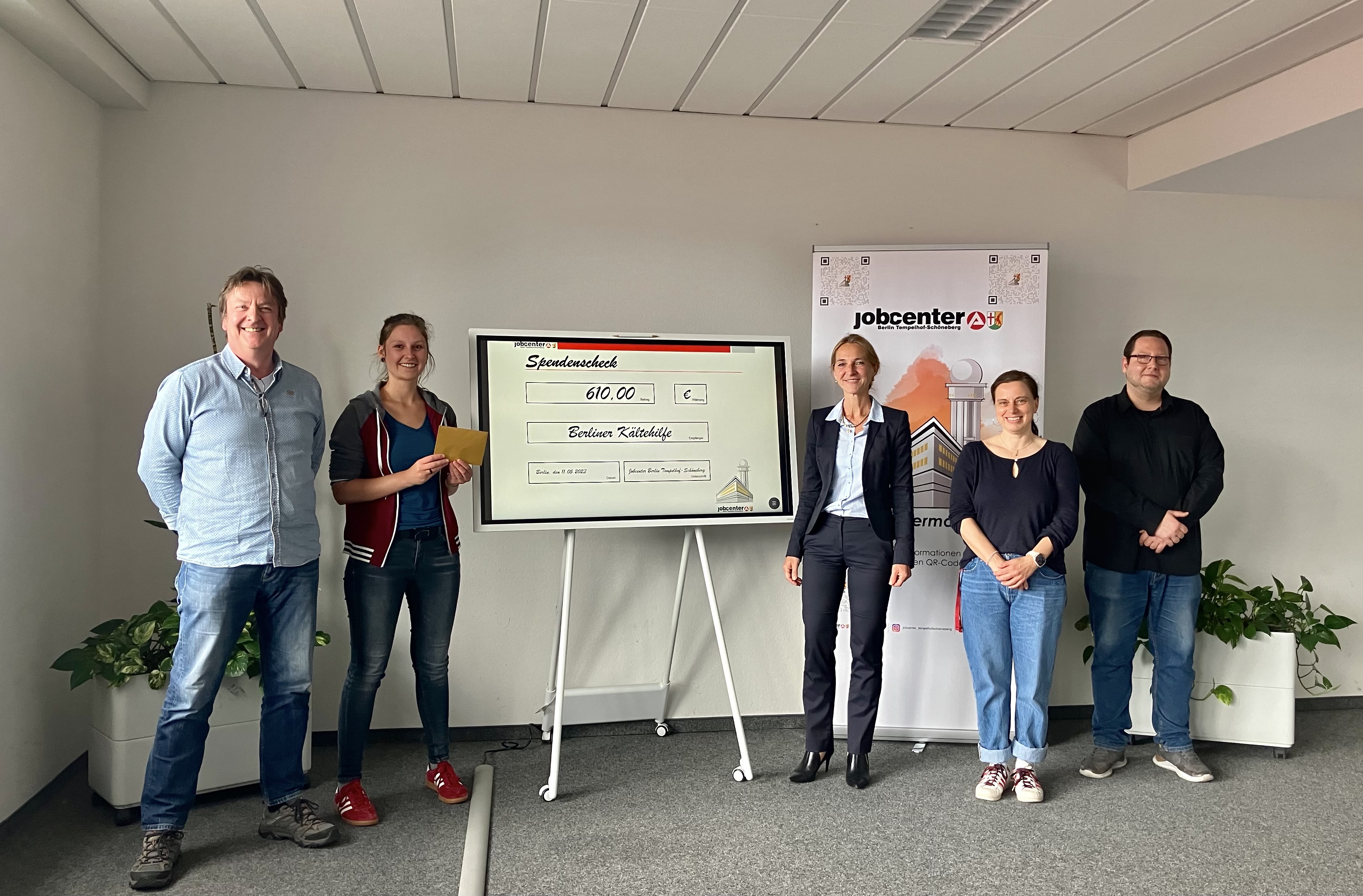 Fachgespräch zwischen Vertretern des Jobcenter Berlin Tempelhof-Schöneberg und der Berliner Kältehilfe 