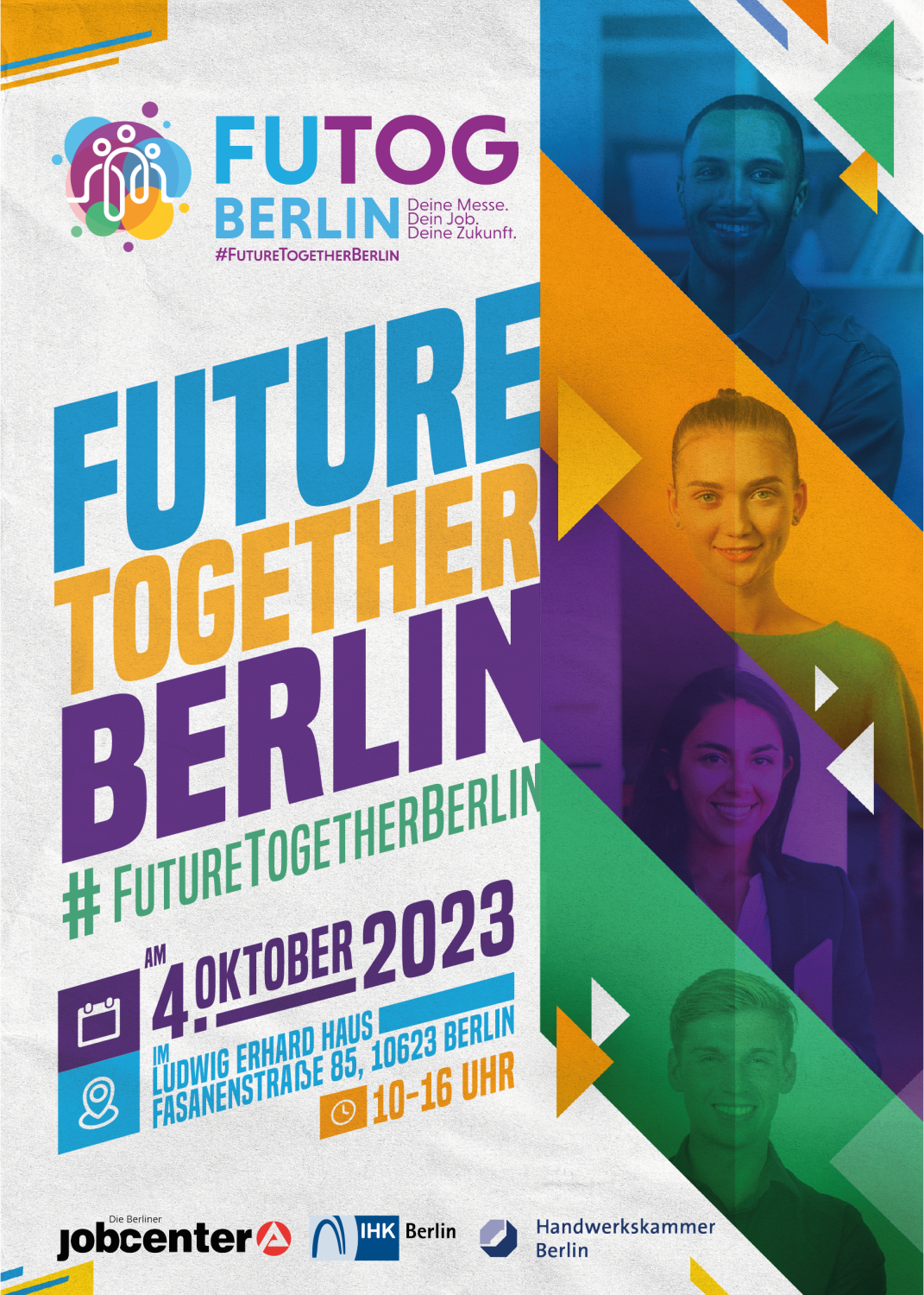 Flyer der Messe FuTog Berlin
