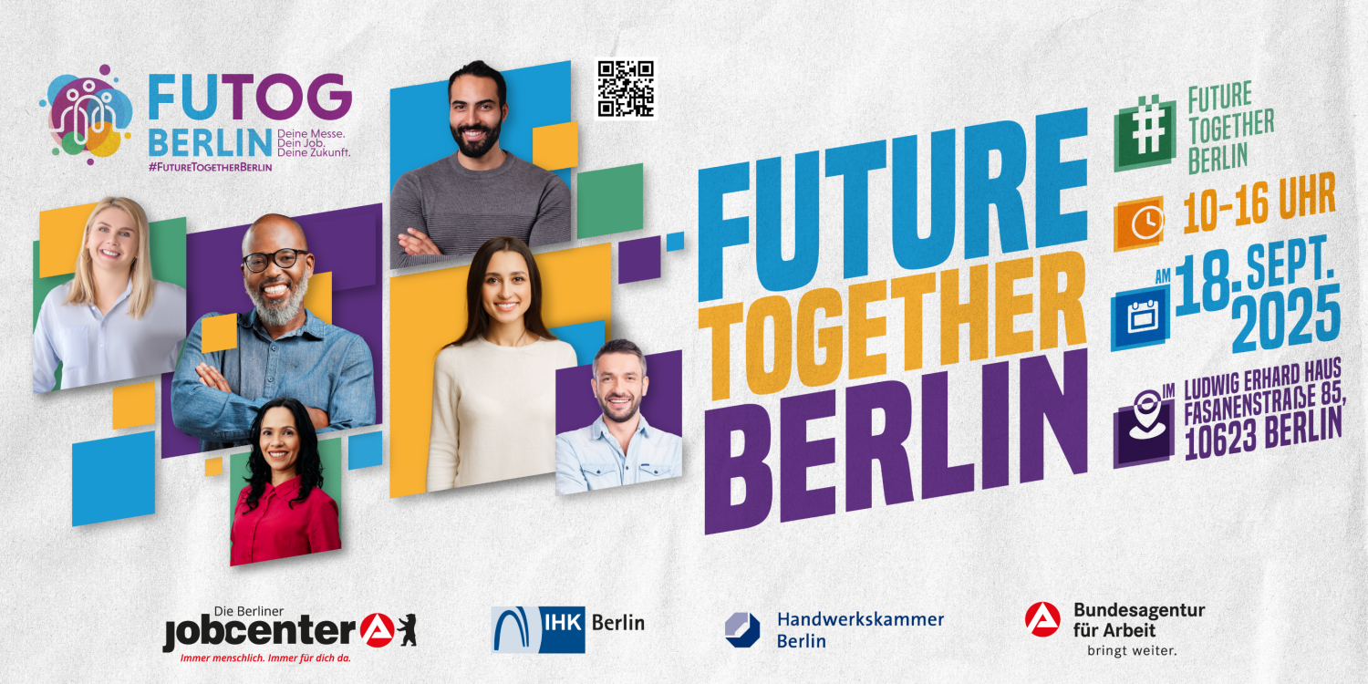 Flyer der Messe FuTog Berlin