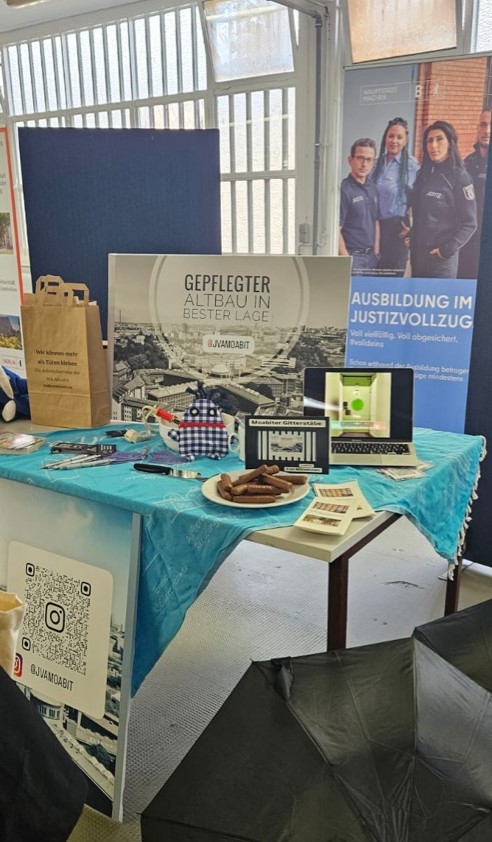 Messestand Moabit KnastKarriere 2025