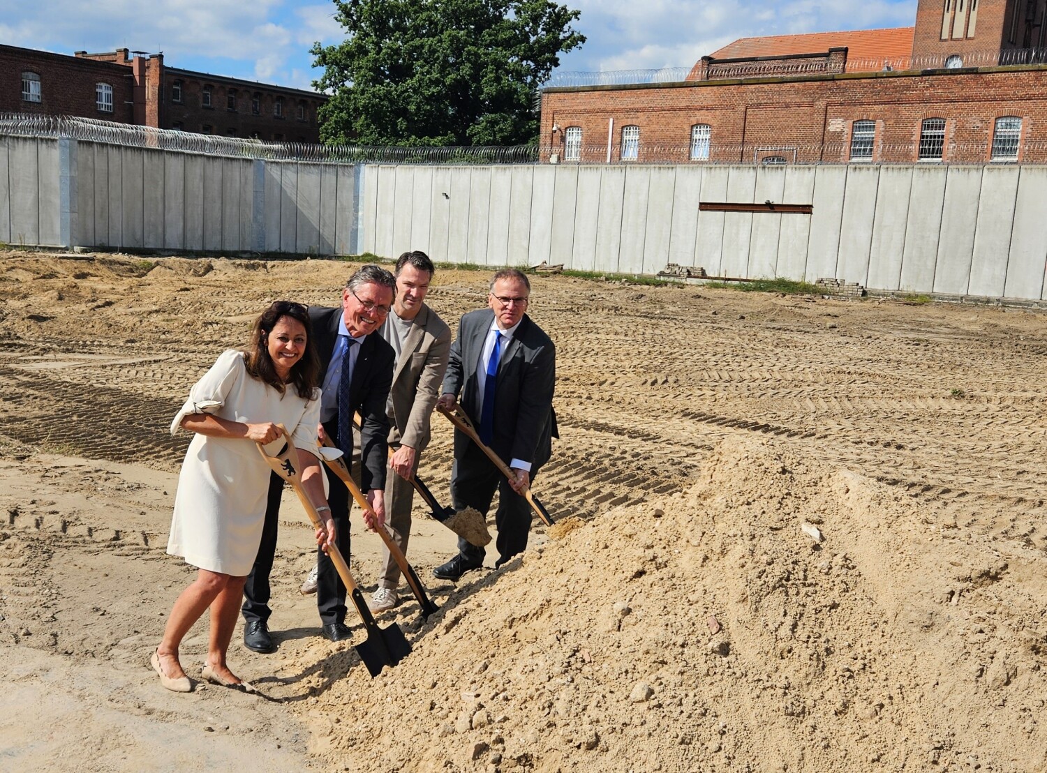 Spatenstich Sen'in Badenberg, Sen Gaebler, AL Riemer, Architekt Guse