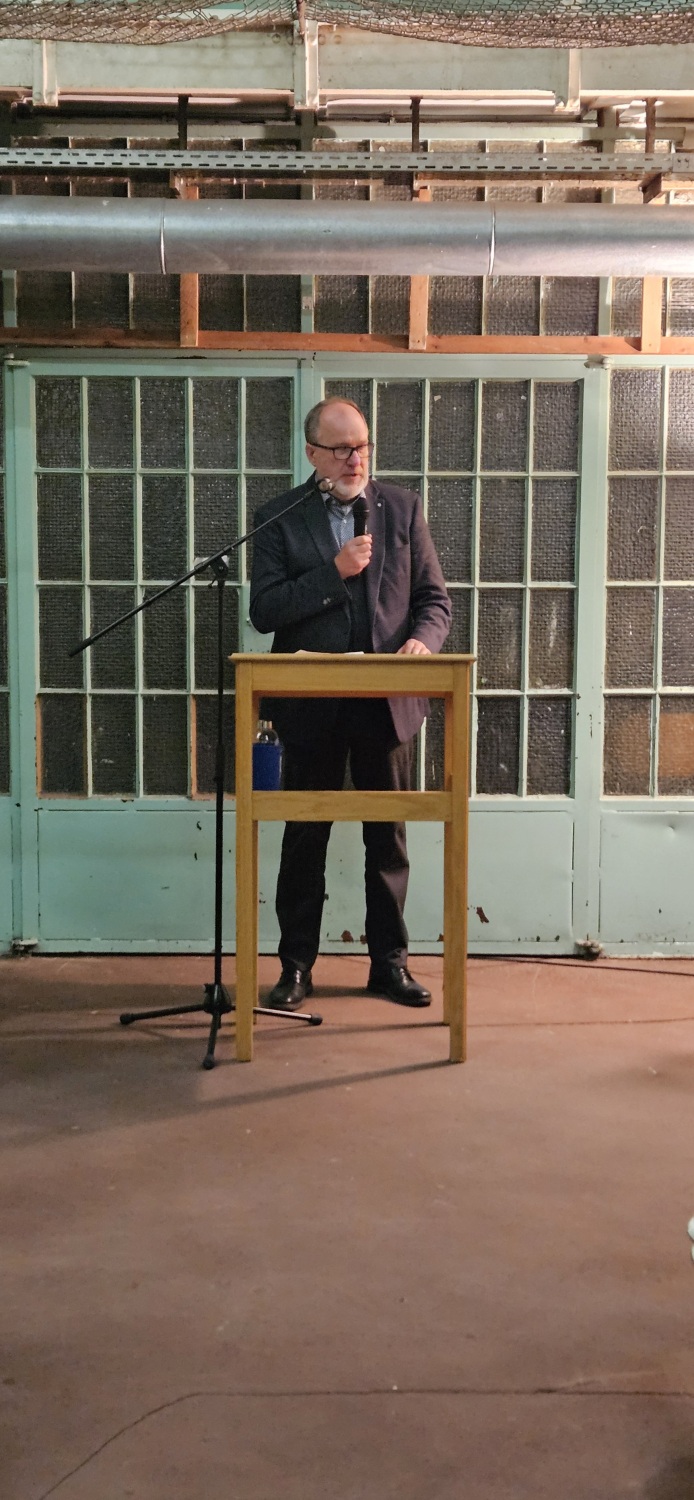 Finissage und Begrüßung Pfarrer Matthias Spikermann