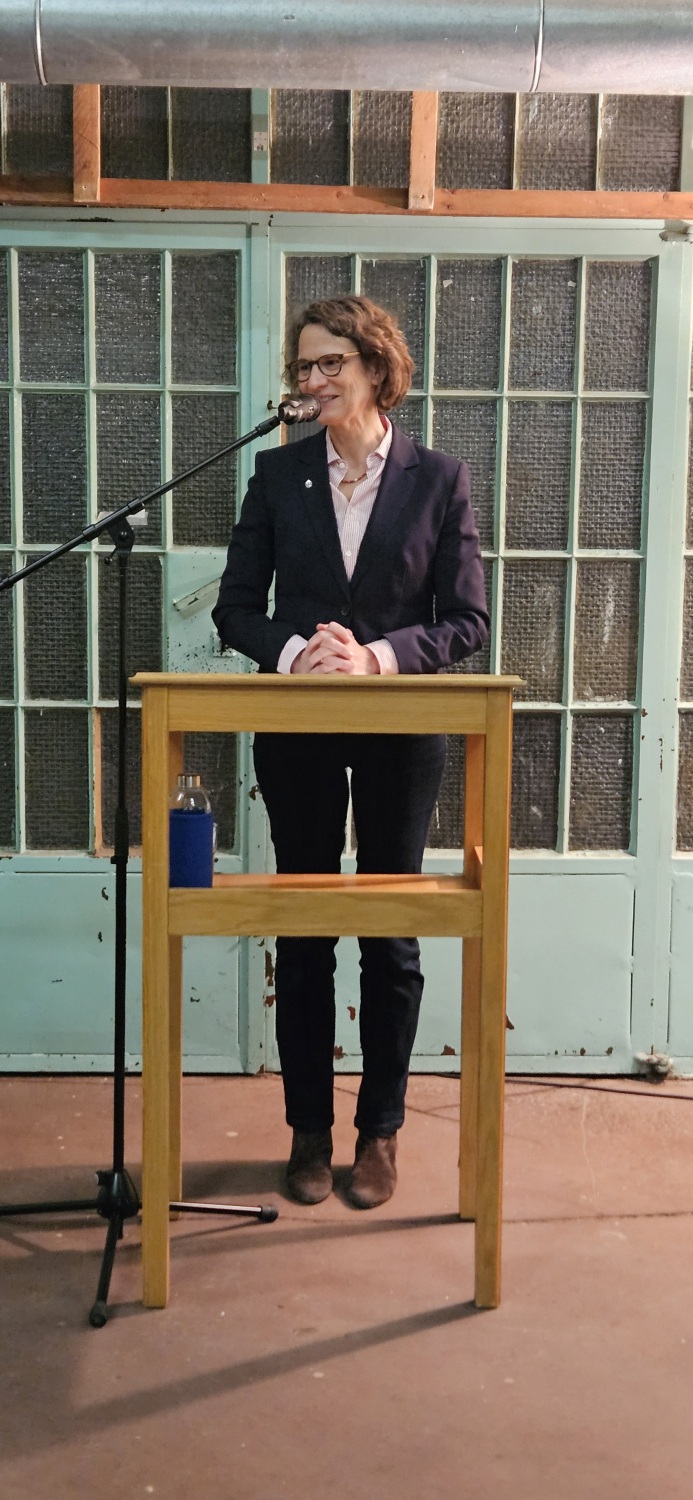 Finissage und Vortrag der Kirchenpräsidentin Frau Prof. Dr. Christiane Tietz