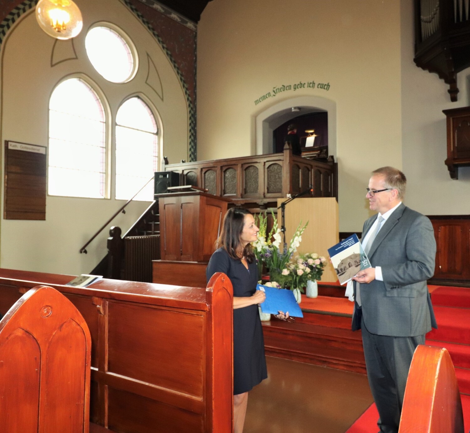 125 Jahre Anstaltskirche - AL und Senatorin