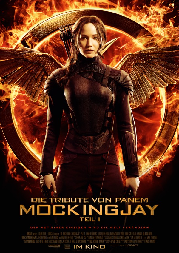 Filmplakat Die Tribute von Panem - Mockingjay Teil 1