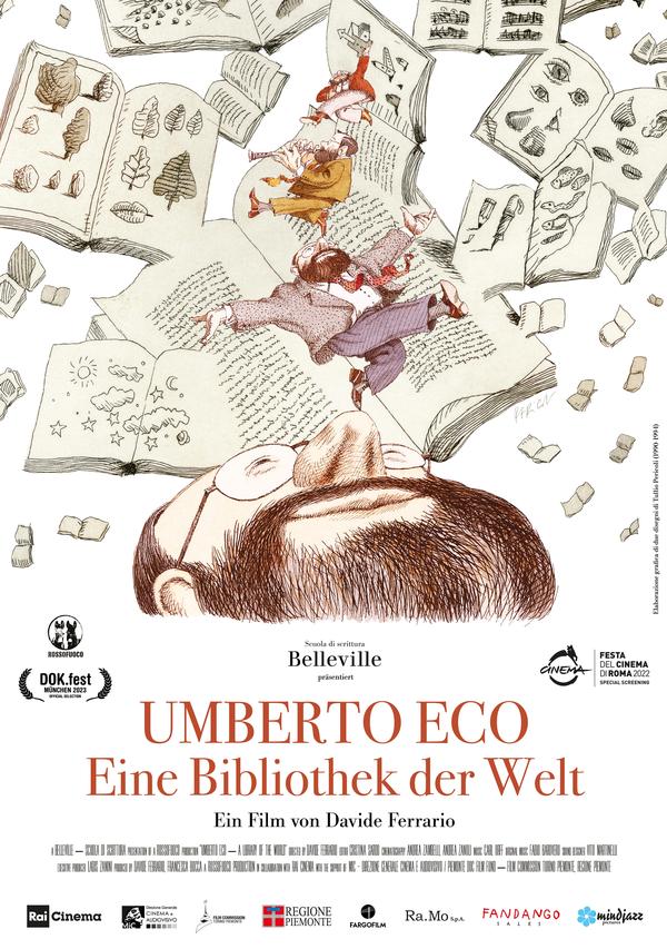 Filmplakat Umberto Eco - Eine Bibliothek der Welt
