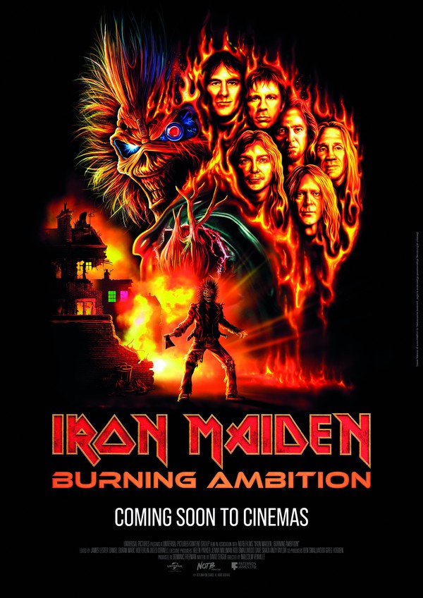 Filmplakat Iron Maiden: Burning Ambition