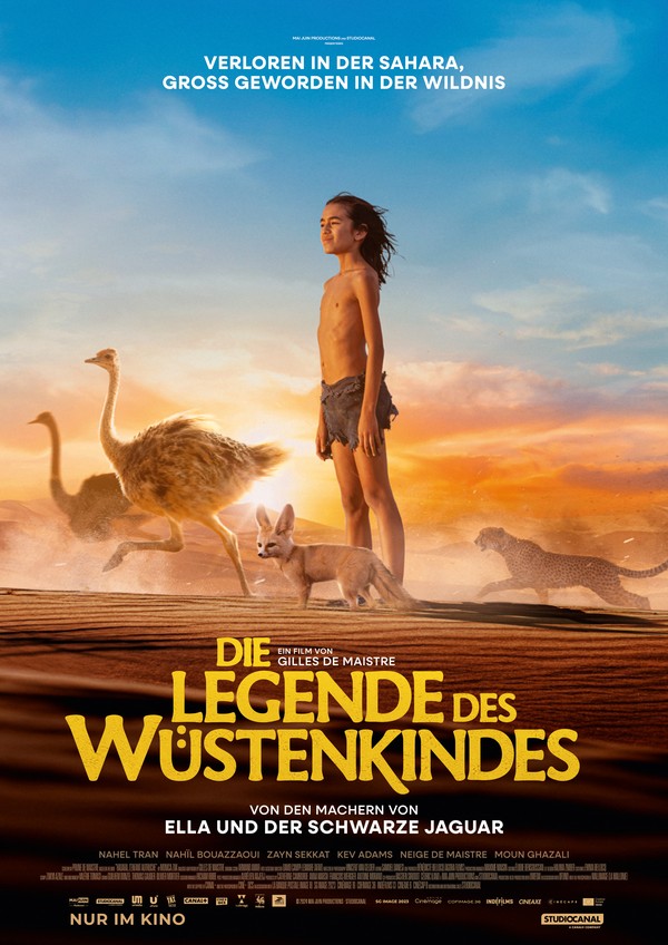 Filmplakat Die Legende des Wüstenkindes