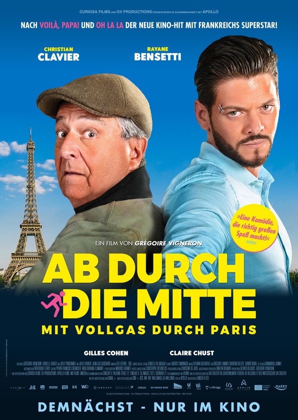 Filmplakat Ab durch die Mitte - Mit Vollgas durch Paris