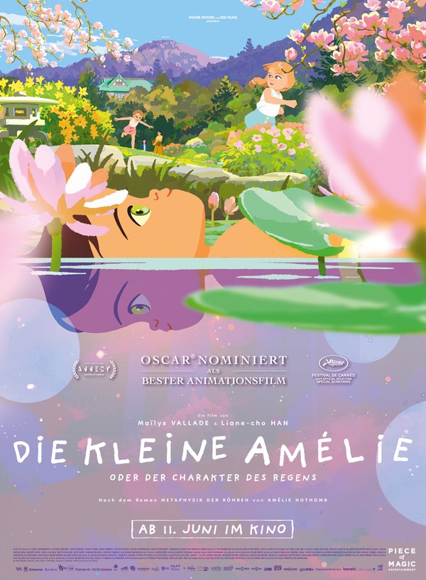 Filmplakat Die kleine Amélie oder Der Charakter des Regens