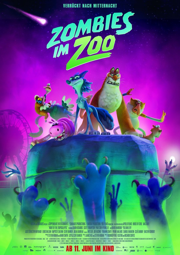 Filmplakat Zombies im Zoo